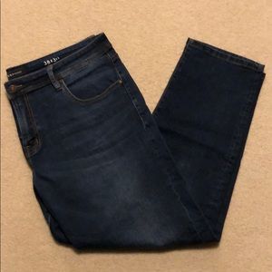 Liverpool slim straight dark blue jeans